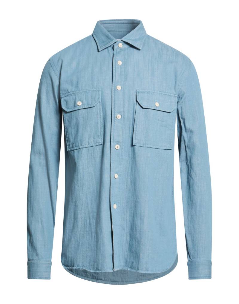 XACUS Jeanshemd Herren Blau von XACUS