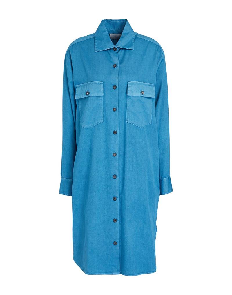 XACUS Midi-kleid Damen Blaugrau von XACUS