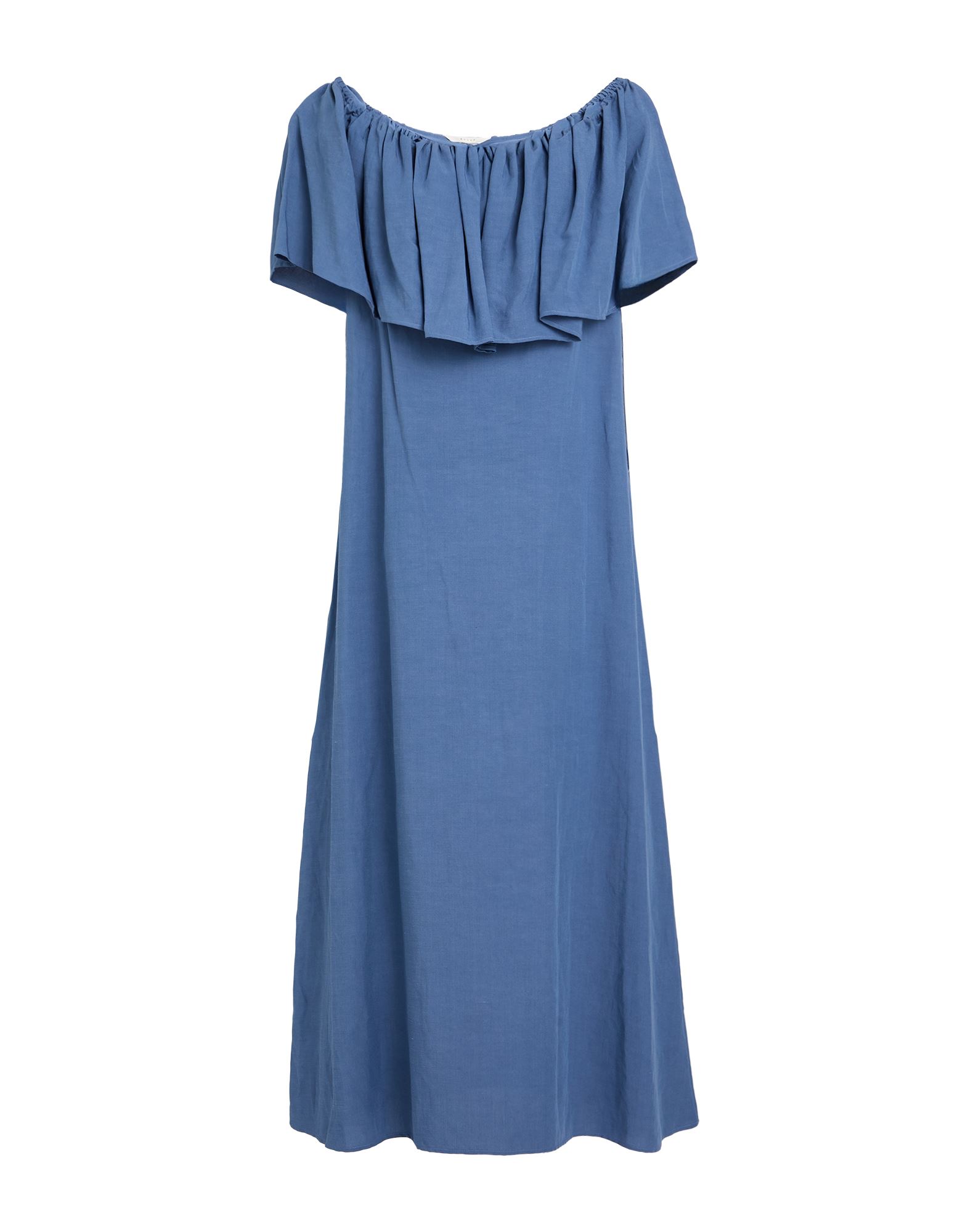 XACUS Midi-kleid Damen Taubenblau von XACUS