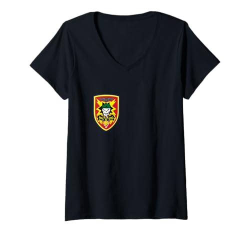 Damen MAC V SOG Gruppe für militärische Unterstützung und Kommandostudien, Vietnam T-Shirt mit V-Ausschnitt von XACZHYBLWJHBSY Creations Co