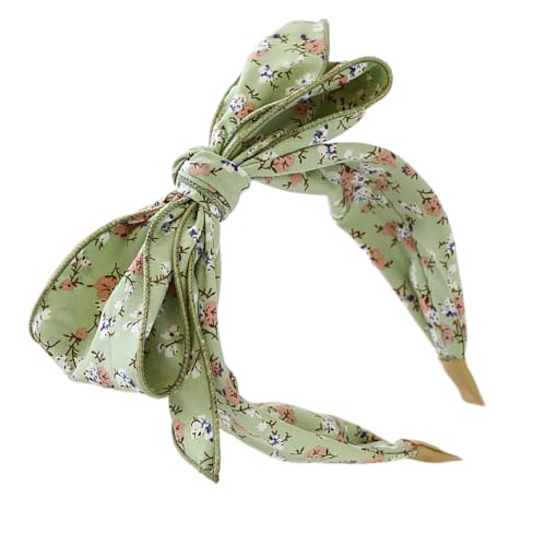 Auffälliges Schleifen-Stirnband, Blumen-Haarteil, Stoff-Kopfbedeckung, bequem und sicher, Haar-Accessoire für den täglichen Gebrauch von XAGMODSHN