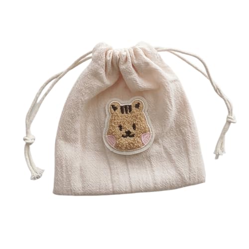 Baby-Aufbewahrungstasche für Kopfhörer, niedlicher Bär, Kosmetik, Make-up-Organizer für Reisen, Warmes kleines Eichhörnchen von XAGMODSHN