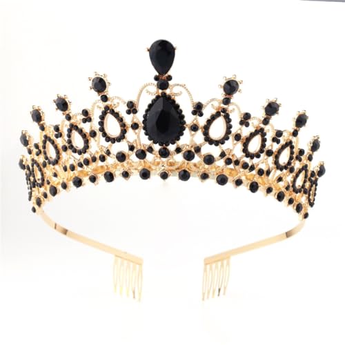 Brautschmuck mit Befestigungskamm für Hochzeit, Party, Kopfschmuck mit Strasssteinen, Frau Geburtstag Brautschmuck mit Befestigungskamm für Hochzeit, Party, Kopfschmuck mit Strasssteinen, Frau Geburtstag von XAGMODSHN