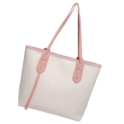 Bunte Große Kapazitäts Umhängetasche Leichte PU Handtaschenfächer Unterarmtaschen Bequeme Tägliche Tragemodische Tasche Bunte Große Kapazitäts Umhängetasche Leichte PU Handtaschenfächer Unterarmtaschen Bequeme Tägliche Tragemodische Tasche von XAGMODSHN