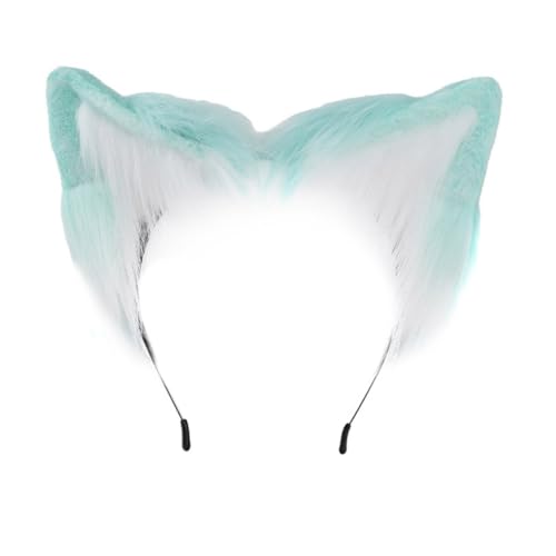 Cosplay-Katzenohren-Haarband, Damen, Studenten, Karneval, Anime-Charakter, Haarband, Katzenohren, Plüsch, Weihnachts-Haarreifen von XAGMODSHN