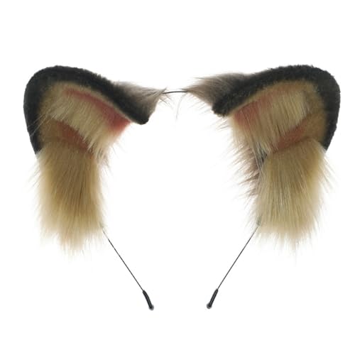 Cosplay-Katzenohren-Haarband, Damen, Studenten, Karneval, Anime-Charakter, Haarband, Katzenohren, Plüsch, Weihnachts-Haarreifen von XAGMODSHN