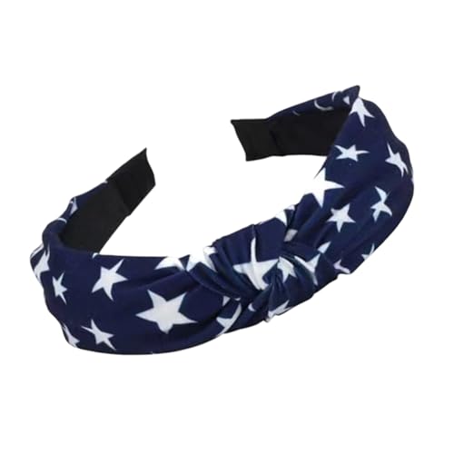 Damen-Stirnbänder mit patriotischer Sternflagge, rot, weiß, blau, Haarschmuck für 4. Juli, Kostüm von XAGMODSHN