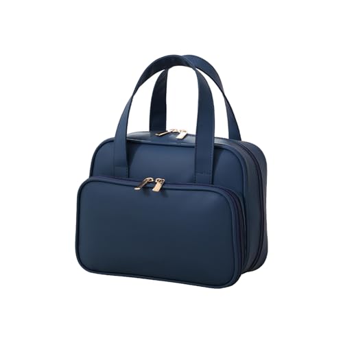 Einfache Make-up-Tasche, Hand-Kosmetiktasche, große Kapazität, Kulturbeutel, Hautpflege-Aufbewahrungstasche, Reise-Kulturbeutel für Damen von XAGMODSHN