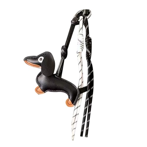 Einzigartige Bag Decoration PU Und Legierung Dackel Anhänger Keychain Verleihen Jeder Tasche Einen Hauch Von Spaß Für Frauen Und Mädchen von XAGMODSHN