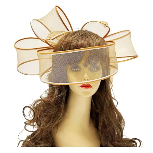 Elegante Haarspange mit Schleife, übergroße Blume, handgefertigt, Haarschmuck für Damen, großer Kopfschmuck, brüllend von XAGMODSHN