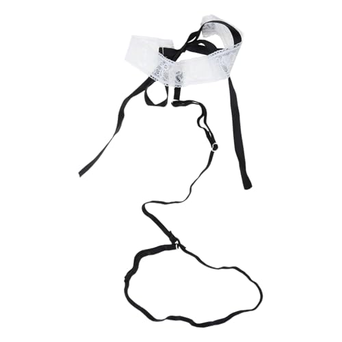 Elegante Taillenkette, weiße Spitze, Choker-Halskette, Rave-Party, Nachtclub, Schlüsselbeinkette, Schmuck für den täglichen Gebrauch, weich und bequem Elegante Taillenkette, weiße Spitze, Choker-Halskette, Rave-Party, Nachtclub, Schlüsselbeinkette, Schmuck für den täglichen Gebrauch, weich und bequem von XAGMODSHN