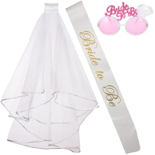 Eleganter Braut-Tüll für Erwachsene, Hochzeit, Brautschmuck, Tüll und Schulterwickel & Set, Damen, Hochzeit, Party Eleganter Braut-Tüll für Erwachsene, Hochzeit, Brautschmuck, Tüll und Schulterwickel & Set, Damen, Hochzeit, Party von XAGMODSHN