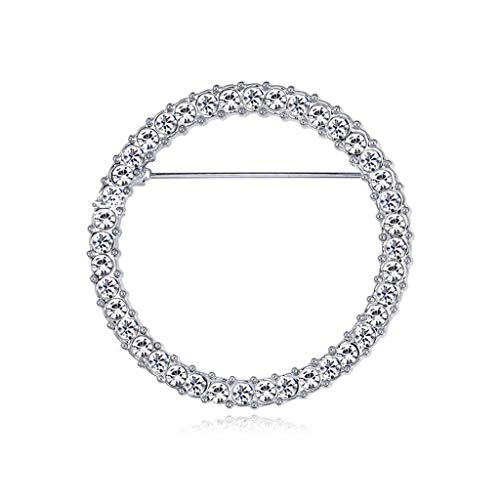 Exquisite Lesebrille Brosche Emaille Pins Runden Kristalle Stifte Wäschel Revers Pin Für Taschen Jeans Pin von XAGMODSHN