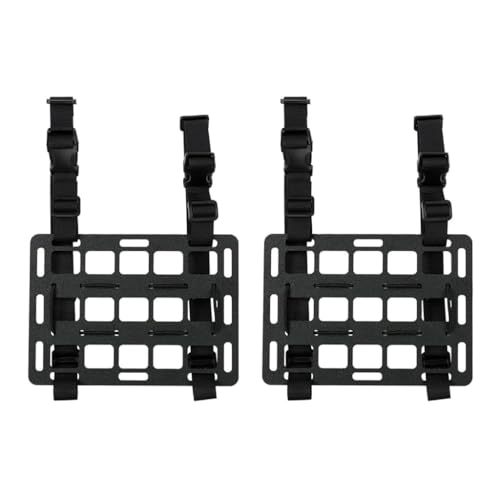 Fahrzeug-Kopfstützen-Organizer, Platten, LKW-Halterungen, Modularität, geringes Gewicht, Trageausrüstungsbefestigungen, 2er-Set, 21.6*16.5cm von XAGMODSHN