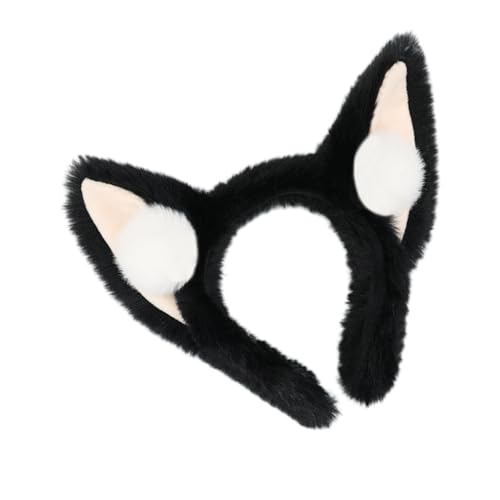 Füchse Ohren Haarreifen Frauen Stirnband Make-up Stirnband für Ostern Halloween Cosplay Haarschmuck von XAGMODSHN
