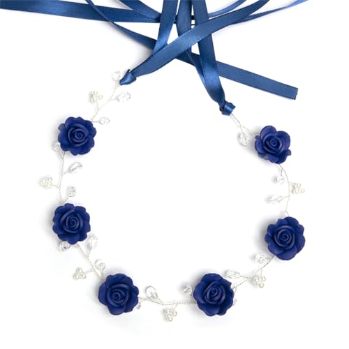 Glitzernde Rose Perlen Stirnband Haarreif für Festzug, Abschlussball, Braut, Hochzeit, Brautschmuck, Haarschmuck Glitzernde Rose Perlen Stirnband Haarreif für Festzug, Abschlussball, Braut, Hochzeit, Brautschmuck, Haarschmuck von XAGMODSHN