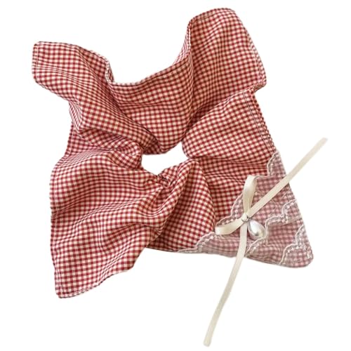 Haargummis für Frauen, Hochsteckfrisuren, elastisches Haarseil, ästhetisches Haargummi, Haargummi, Spitze, Schleife, Haarhalter von XAGMODSHN