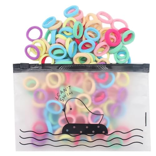 Haargummis für Frauen und Mädchen, Haargummis, Pferdeschwanz-Halter, elastische Haarbänder, Weihnachten, 100 Stück von XAGMODSHN