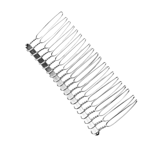 Haarkämme für Damen, Metall, Brautschmuck, Seitenkamm, Zahnung, Hochzeitsschleier, Haarnadel, 1 Stück / 10 Stück Haarkämme für Damen, Metall, Brautschmuck, Seitenkamm, Zahnung, Hochzeitsschleier, Haarnadel, 1 Stück / 10 Stück von XAGMODSHN