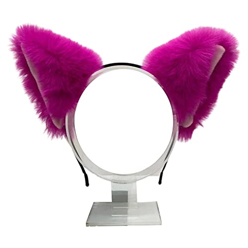 Haarreif mit Tiermotiv für Katzenohren für Damen, Stirnband, Make-up für Fotoshooting, Weihnachten, Haarschmuck von XAGMODSHN