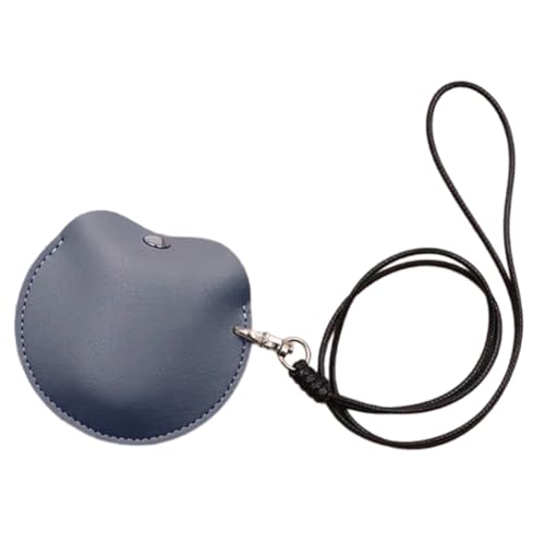 Hängende Nackentaschen, Anhängerbox, Geldbörsenhalter, Kopfhörer-Tragetasche, tragbare Kopfhörer-Aufbewahrungstasche für Damen und Herren, Farbe: Grau., as described von XAGMODSHN