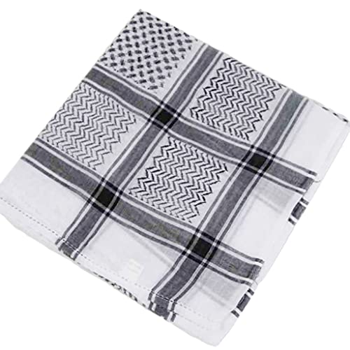 Herren-Kopftuch, arabisches Shemagh-Turban, Halstuch, Keffiyeh, arabisch, Naher Osten, Kopftuch von XAGMODSHN