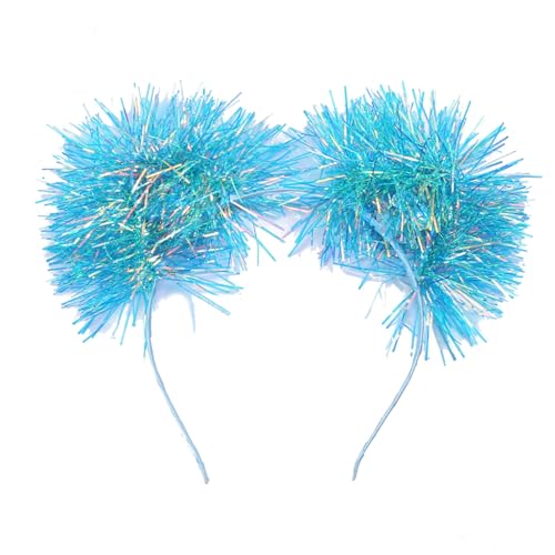 Kinder Tag Lametta Form Haarreifen Kinder Make-up Stirnband für Festival Party Aufführungen Haarschmuck von XAGMODSHN