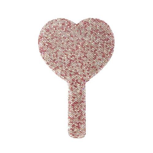 Kosmetikspiegel mit Strasssteinen, für Reisen, Kosmetik, für Damen von XAGMODSHN