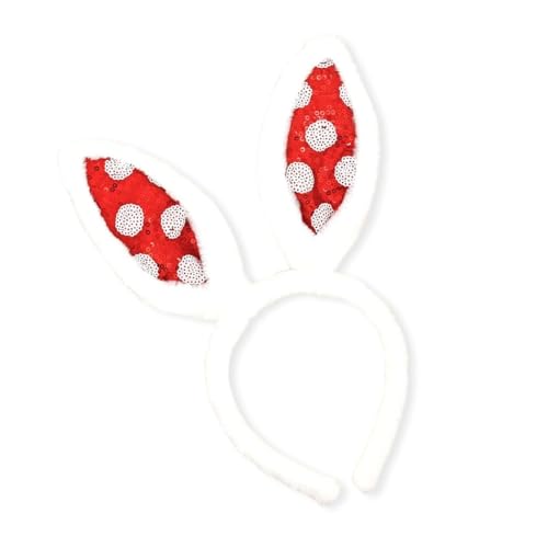 Oster-Plüsch-Hasenohren-Haarband, weiches Tierohr-Haarband für Frauen und Mädchen, Hasenohren für Cosplay, Halloween, Alltag von XAGMODSHN