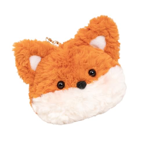 Plüschfüchse Umhängetasche Weiche Crossbody Bag Girls Cartoon Rucksack Schöne Tierschule Münze Geld von XAGMODSHN