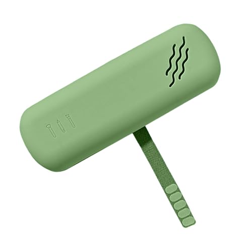 Reise-Make-up-Pinselhalter, Silikon-Tasche, Kosmetikpinsel-Zubehör, Kosmetikpinsel-Halter, Silikon-Geldbörse, grün, Mass Beauty von XAGMODSHN