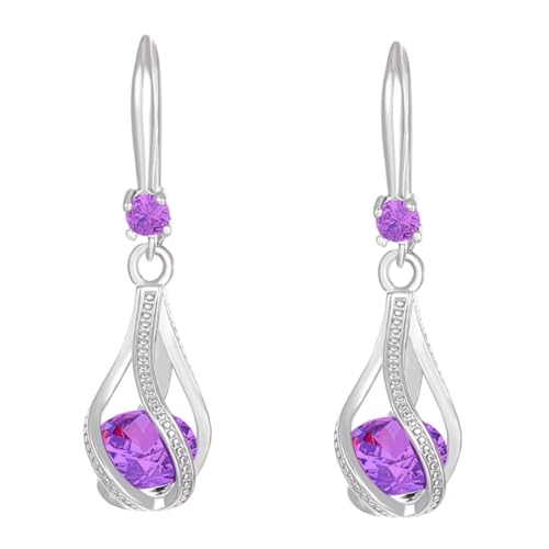 Rotierende Wassertropfen-Ohrringe, Party-Schmuck, Messing-Textur zur Verbesserung der Eleganz für Büro oder Party, 3.3*1cm, Kupfer Rotierende Wassertropfen-Ohrringe, Party-Schmuck, Messing-Textur zur Verbesserung der Eleganz für Büro oder Party, 3.3*1cm, Kupfer von XAGMODSHN