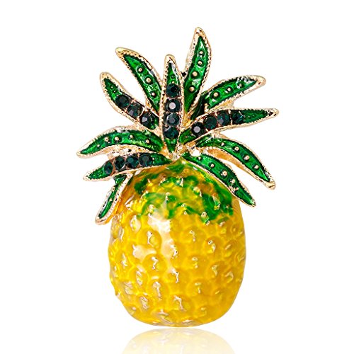 Schöne Ananas Frucht Brosche Drop Glasur Emaille Broschen Revers Stecknadel Fruchtschmuck Für Tochter Frau Schwester Mutter Halsketten Für Frauen Schöne Ananas Frucht Brosche Drop Glasur Emaille Broschen Revers Stecknadel Fruchtschmuck Für Tochter Frau Schwester Mutter Halsketten Für Frauen von XAGMODSHN