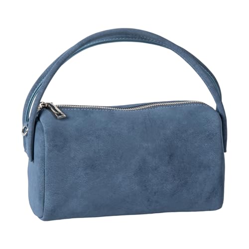 Stylish Kissen Umhängetasche Premium Suedes Geräumige Kompartimente Ergonomisches Design Daily Essential Crossbody Tasche Weiche Suedes Umhängetasche von XAGMODSHN