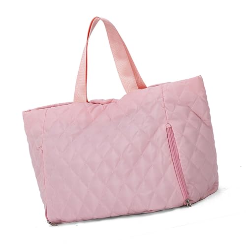 Turnbeutel Große Kapazität Handtasche Reise Mode Fitness Gesteppt Übernachtung Wochenenden Trendy Schulter Fitness Gesteppte Schulter Große Kapazität Reise Gym Handtasche, B, Einheitsgröße von XAGMODSHN