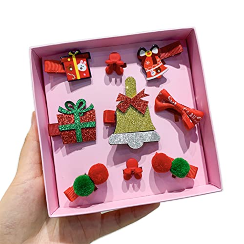 Weihnachts-Haarspange für Kinder, Haarspange mit Aufschrift "Merry Christmas", für Kinder von XAGMODSHN