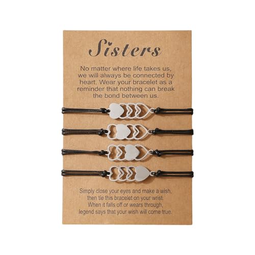 XAGMODSHN 1 Set verstellbare handgewebte Freundschaftsarmbänder Set Seil Fußkettchen Unisex Mode Geschenk für Mann und Frau verstellbares Armband, Einheitsgröße, Wie beschrieben von XAGMODSHN