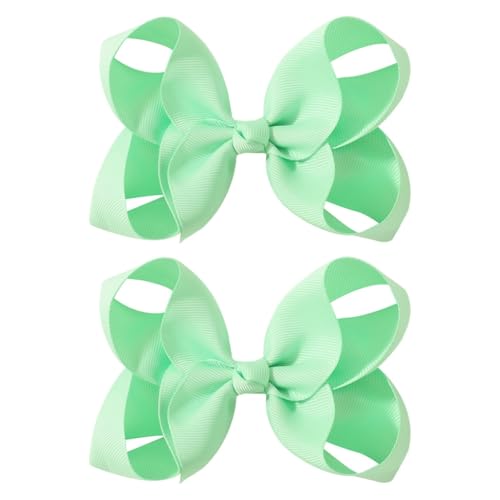 XAGMODSHN 2 Stück Baby Bowknot Haarnadel Kinder Weihnachten Haarnadel Kleinkind Schmetterling Haarnadeln für Fotoshootings und Partys von XAGMODSHN