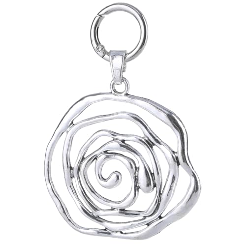 XAGMODSHN Elegante Unregelmäßige Tasche Zauber Von Blick Auf Herz Charme Keyring Einzigartige Beutel Dekoration Für Frauen von XAGMODSHN