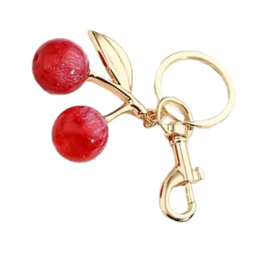 XAGMODSHN Funkelnde Obstschlüsselkäse Anhänger Obst Key Anhänger Legierung Legierung Harz Textur Für Mädchen Frau Liebhaber von XAGMODSHN