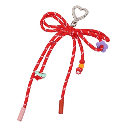 XAGMODSHN Handgefertigte Süßigkeiten Farbe Geflochtene Bowknot Schlüsselbund Nylon Webenseil Keyring Schmuck Für Modische Frauen Und Studenten XAGMODSHN Handgefertigte Süßigkeiten Farbe Geflochtene Bowknot Schlüsselbund Nylon Webenseil Keyring Schmuck Für Modische Frauen Und Studenten von XAGMODSHN