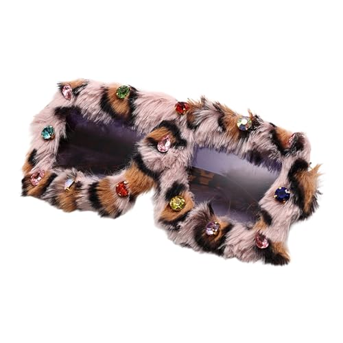 XAGMODSHN Kreative übergroße Schattierungen, polarisierte Schattierungen, mit Kristallen, Unisex-Accessoire für Jugendliche, modische Kristallverzierung, C1 von XAGMODSHN