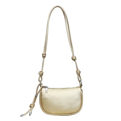 XAGMODSHN Leder Schulter Geldbörsen Für Frauen Lässige Hoboes Taschen Schulterhandtaschen Crossbody Tasche Mit Verstellbarem Riemen Aus Kleine Crossbody Für Frauen von XAGMODSHN