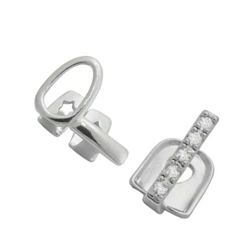 XAGMODSHN Messing Elektroplated Edelstahl Körperschmuck 1 9 Cm Doppelton Langhantel Leichtes Raffinierte Zähne Durch Piercing Für Männer Frauen Gold Silber Zahnzahnbrücke von XAGMODSHN