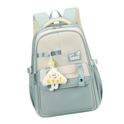 XAGMODSHN Mode Ästhetische Rucksack Schultasche Mit Mehreren Taschen Für Den Praktischen Gebrauch Von Middle School Und College Girls Travel Rucksack von XAGMODSHN