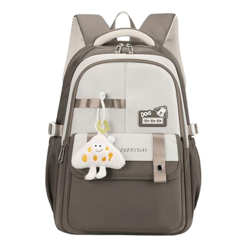 XAGMODSHN Mode Ästhetische Rucksack Schultasche Mit Mehreren Taschen Für Den Praktischen Gebrauch Von Middle School Und College Girls Travel Rucksack von XAGMODSHN