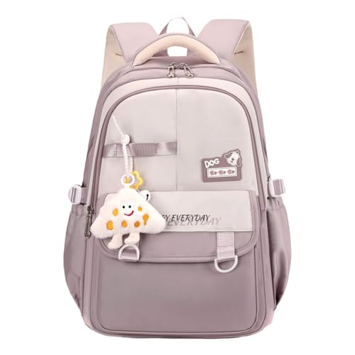 XAGMODSHN Mode Ästhetische Rucksack Schultasche Mit Mehreren Taschen Für Den Praktischen Gebrauch Von Middle School Und College Girls Travel Rucksack von XAGMODSHN