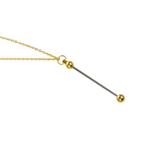 XAGMODSHN Modische Halskette mit robusten Perlen, Schmuck-Accessoire für elegante Stile zu jedem Outfit oder Anlass, Perlen-Halskette, Einheitsgröße, Wie beschrieben, Wie beschrieben von XAGMODSHN