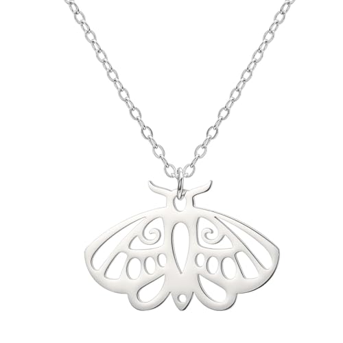 XAGMODSHN Multifunktionale Motten-Halskette, modischer Mottenanhänger, Halskette, Schlüsselbeinkette, Schmuck für Damen und Herren, Zucker-Gothic-Schmuck, Einheitsgröße, Wie beschrieben, Wie XAGMODSHN Multifunktionale Motten-Halskette, modischer Mottenanhänger, Halskette, Schlüsselbeinkette, Schmuck für Damen und Herren, Zucker-Gothic-Schmuck, Einheitsgröße, Wie beschrieben, Wie von XAGMODSHN