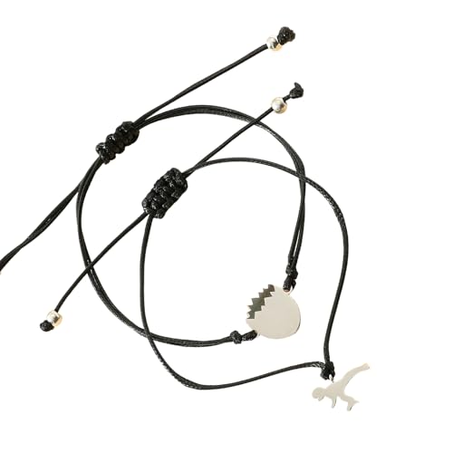 XAGMODSHN Passende Armbänder mit Dinosaurier-Eiern, symbolisieren Wachstum und Bindung für Muttertag von XAGMODSHN